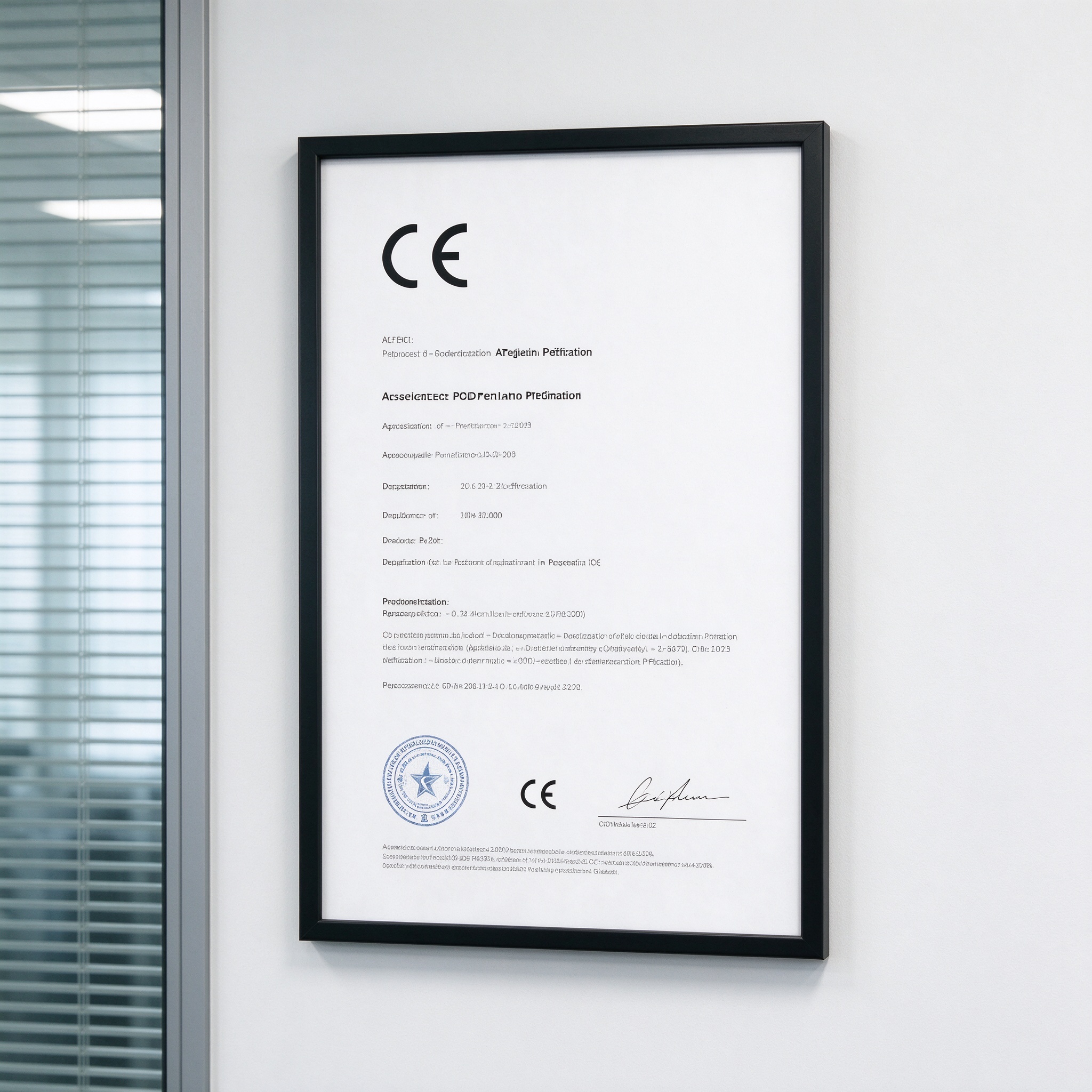 CE certification for LED lantern products