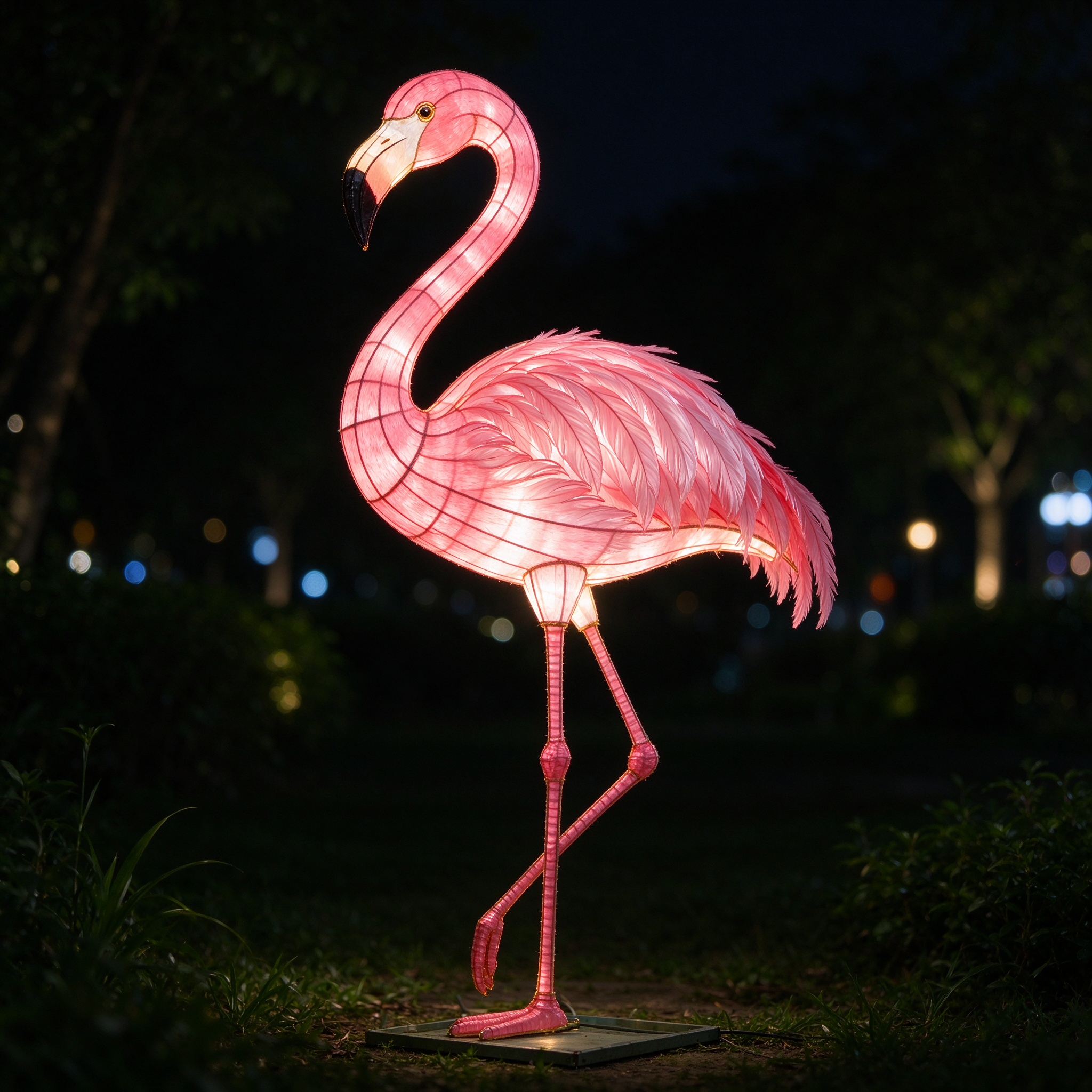 Flamingo Lantern — Animal Lanterns
