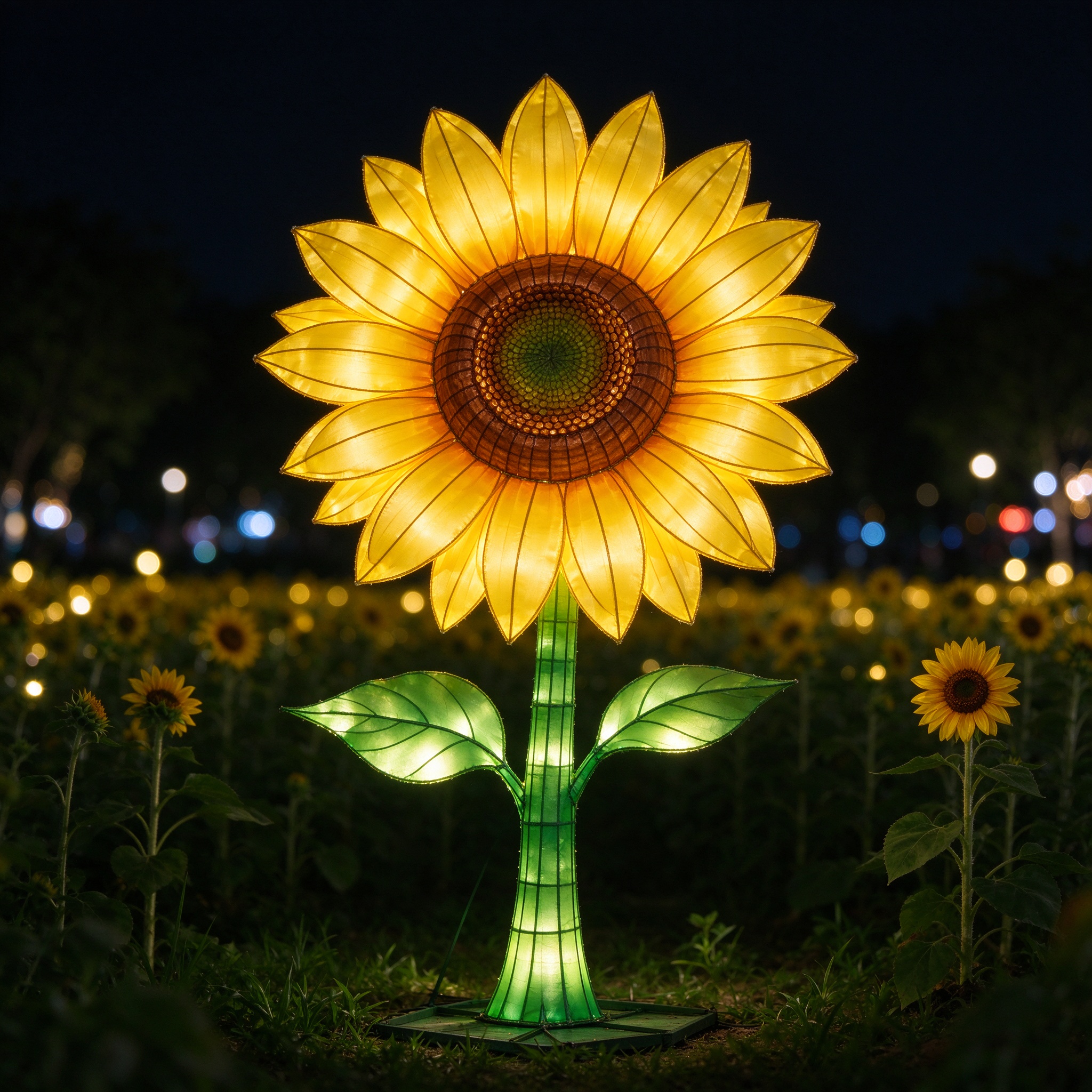 Sunflower Lantern — Flower Lanterns
