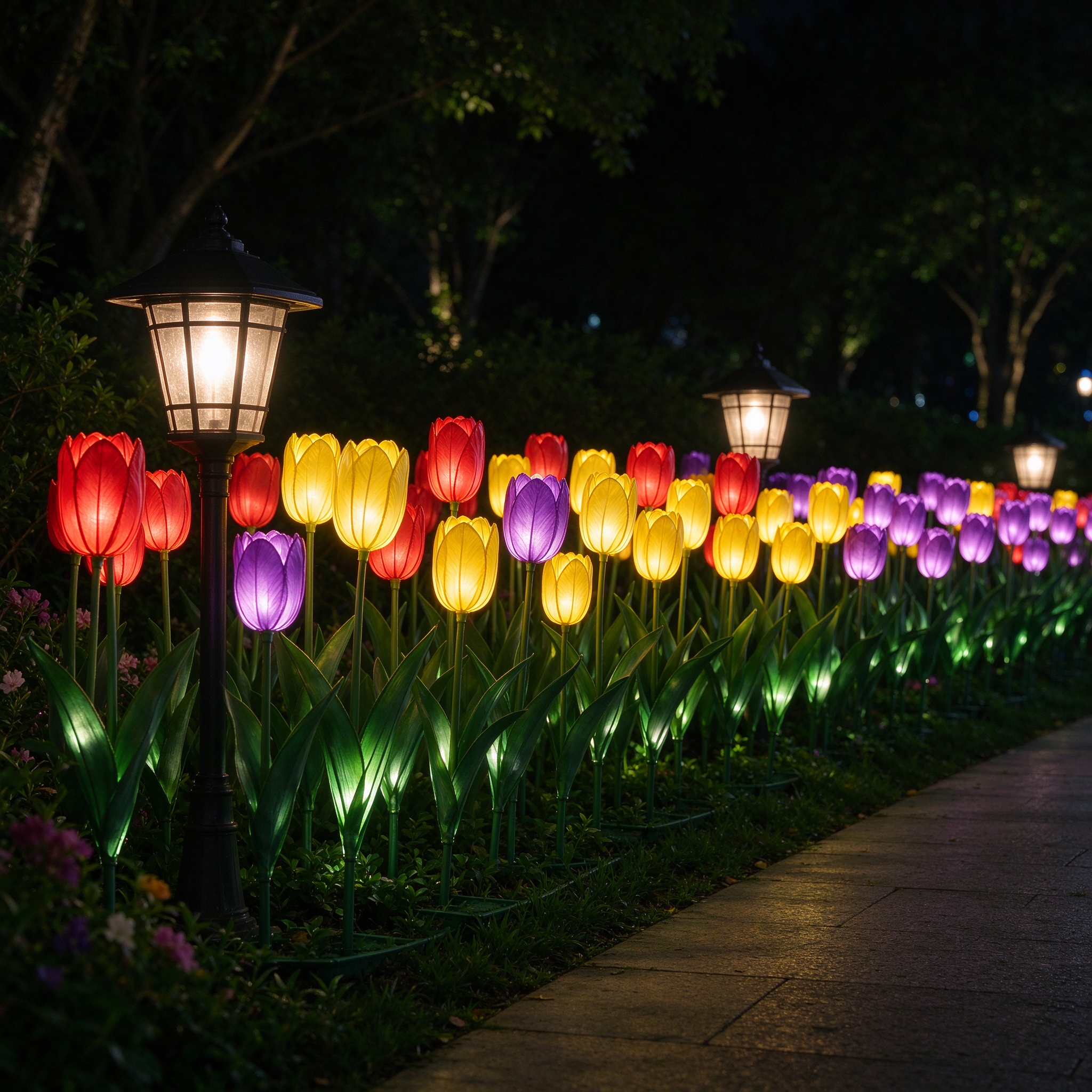 Tulip Garden Lantern — Flower Lanterns