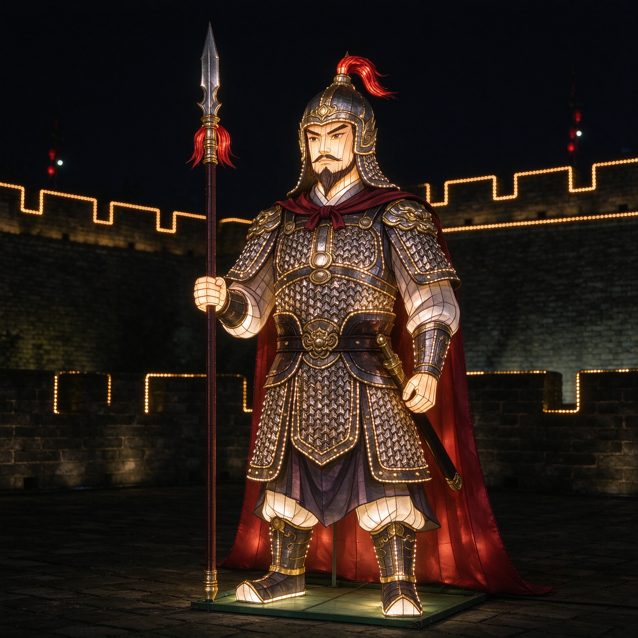 Warrior Soldier Lantern — Figurative Lanterns
