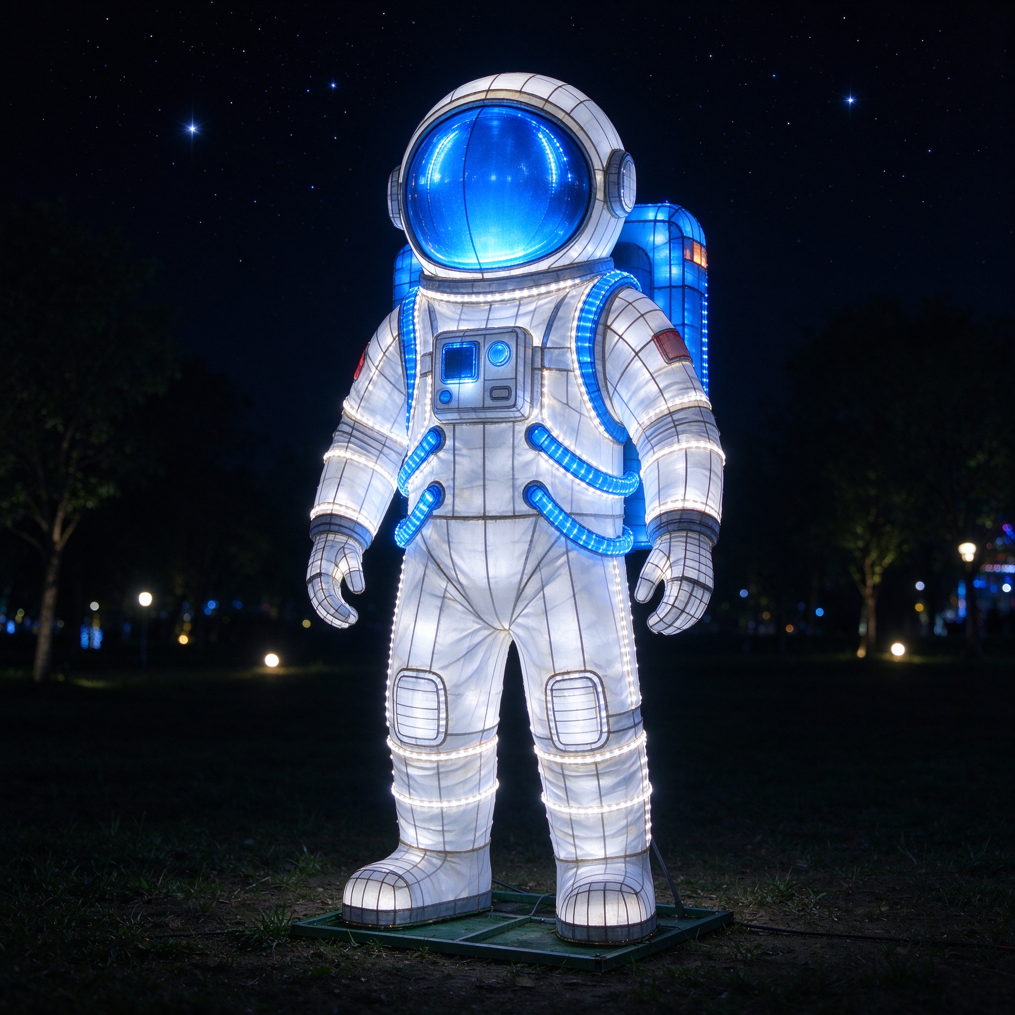 Astronaut Lantern — Figurative Lanterns
