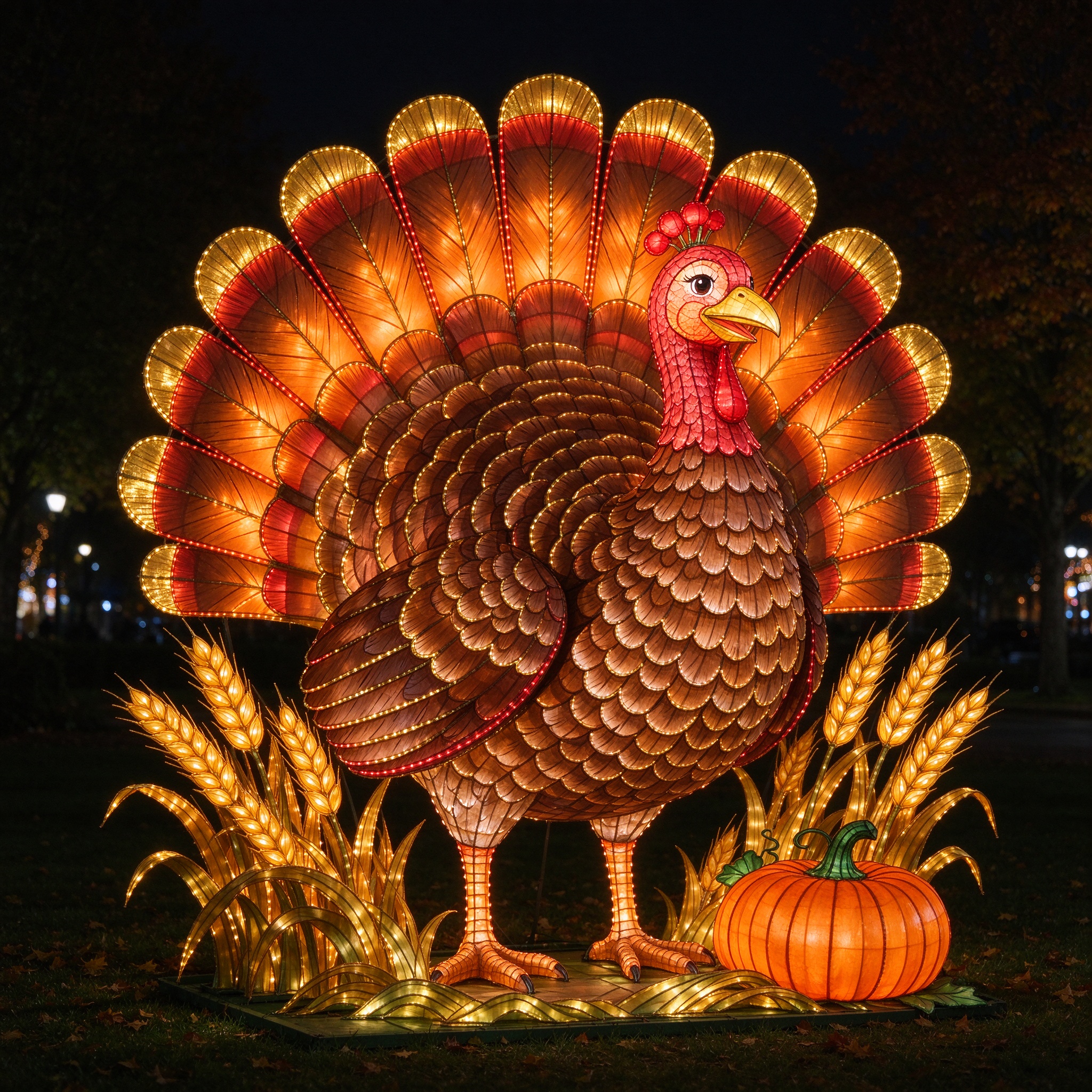 Thanksgiving Turkey Lantern — Festival Themes